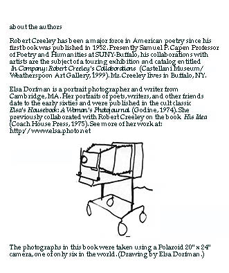 En Famille by Robert Creeley & Elsa Dorfman