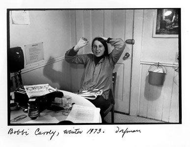 photo of Bobbie Carrey by Elsa Dorfman