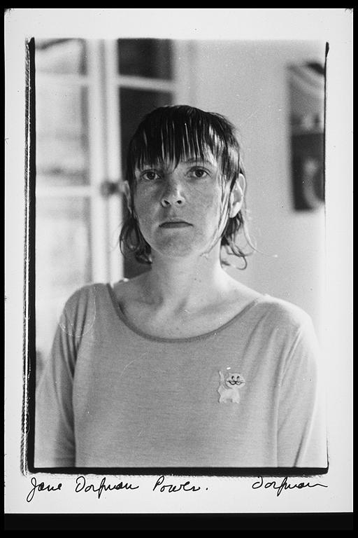 photo of Janie Dorfman Power by Elsa Dorfman